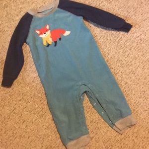 Carters 18m one piece fleece jumpsuit